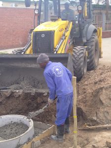 WF Knobel Hospital water pipeline rehabilitation project 5